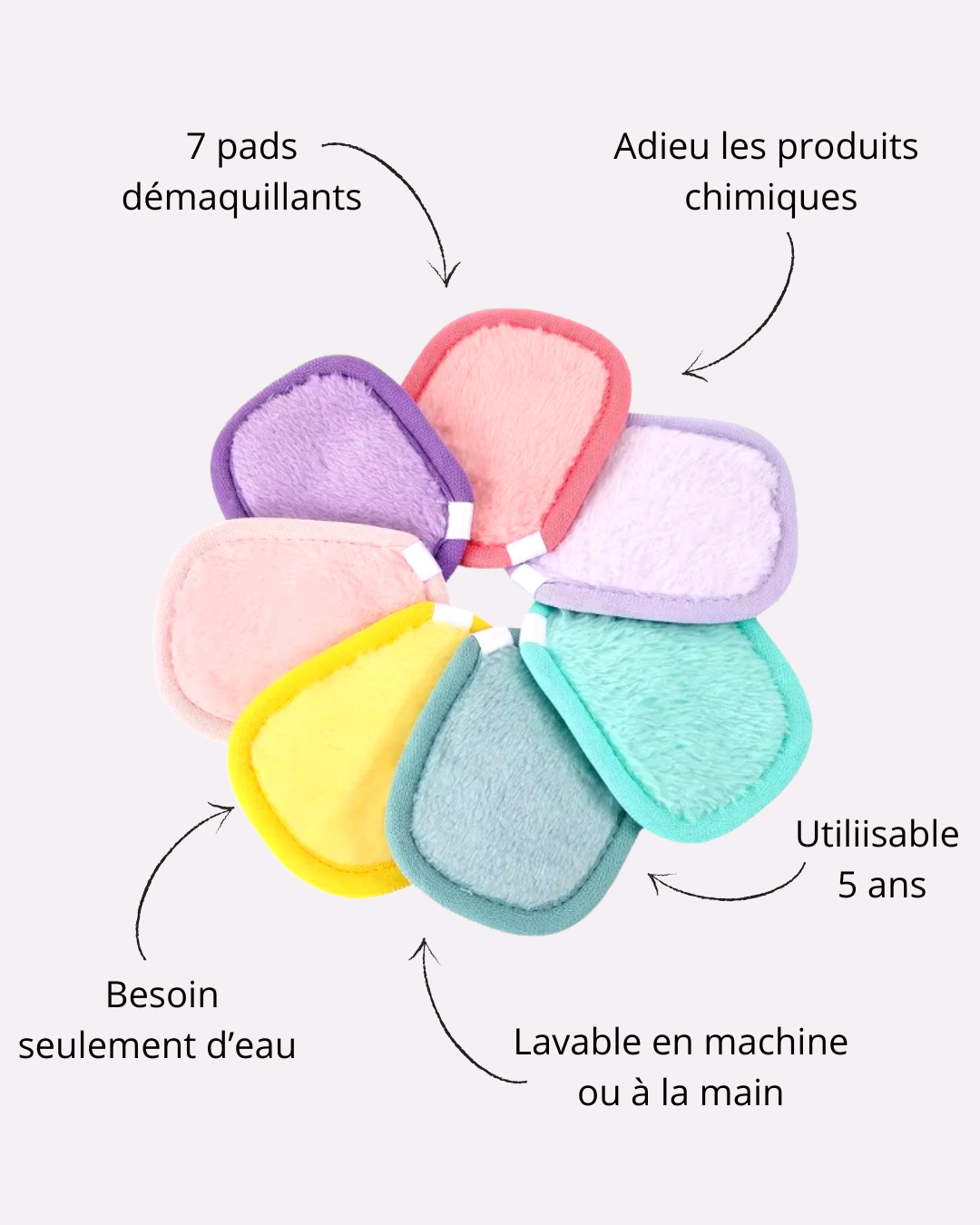 Pads Démaquillants Éco-Doux