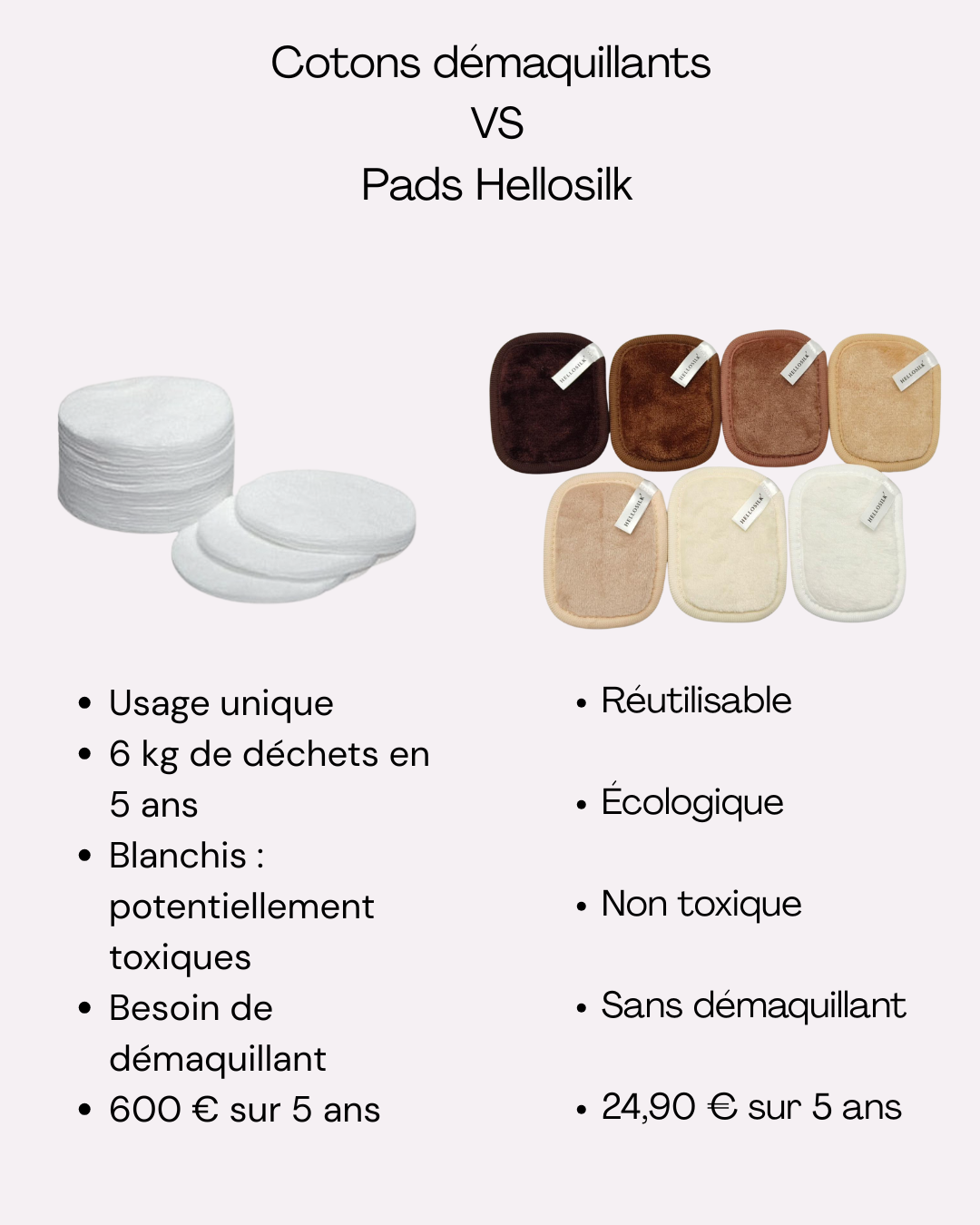 Pads Démaquillants Éco-Doux