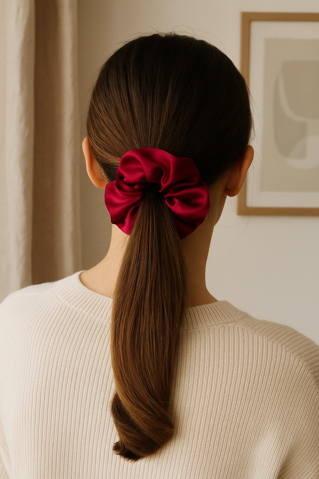 Chouchou en Soie Anti-casse