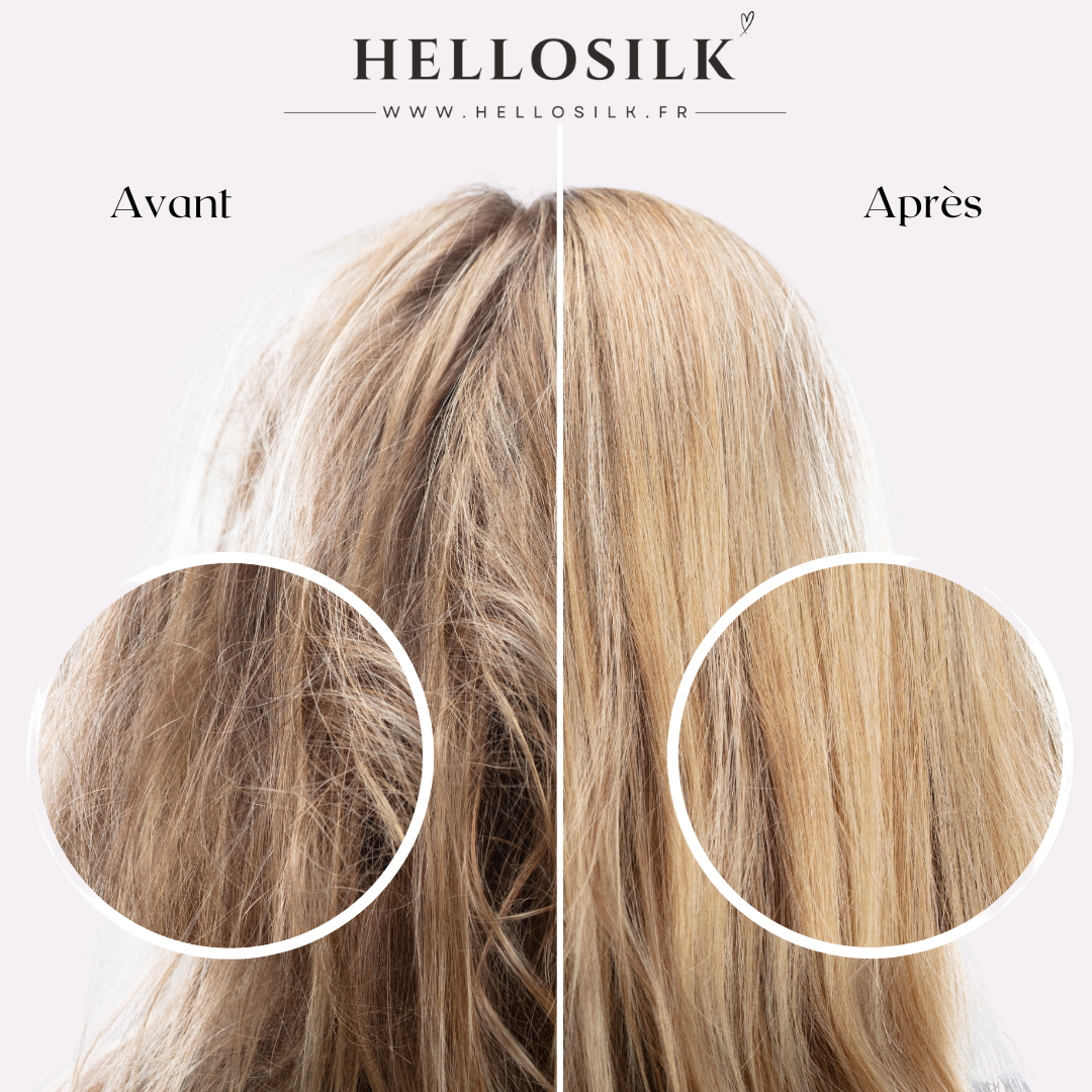 Taie d'oreiller en soie Santé des cheveux et de la peau.