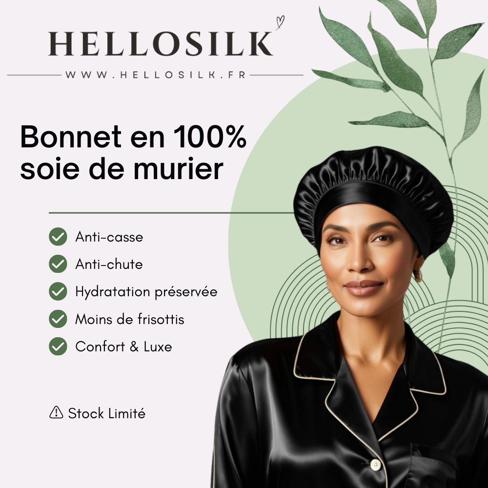 Bonnet en Soie : Réparez vos Cheveux en Douceur
