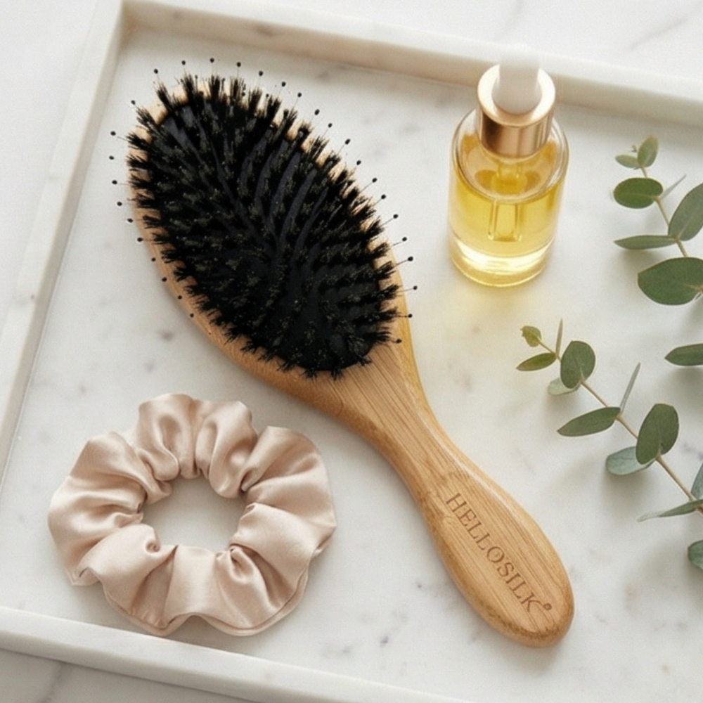 La Brosse Soin Naturel – Brillance & Démêlage Sans Casse