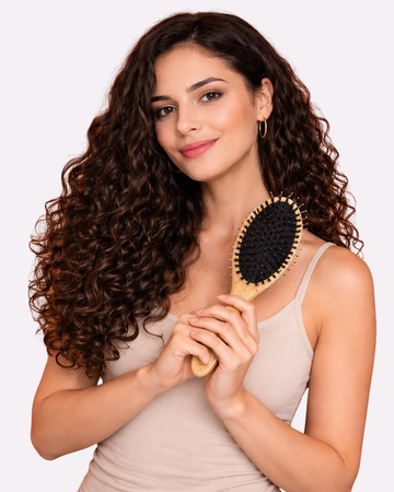 La Brosse Soin Naturel – Brillance & Démêlage Sans Casse