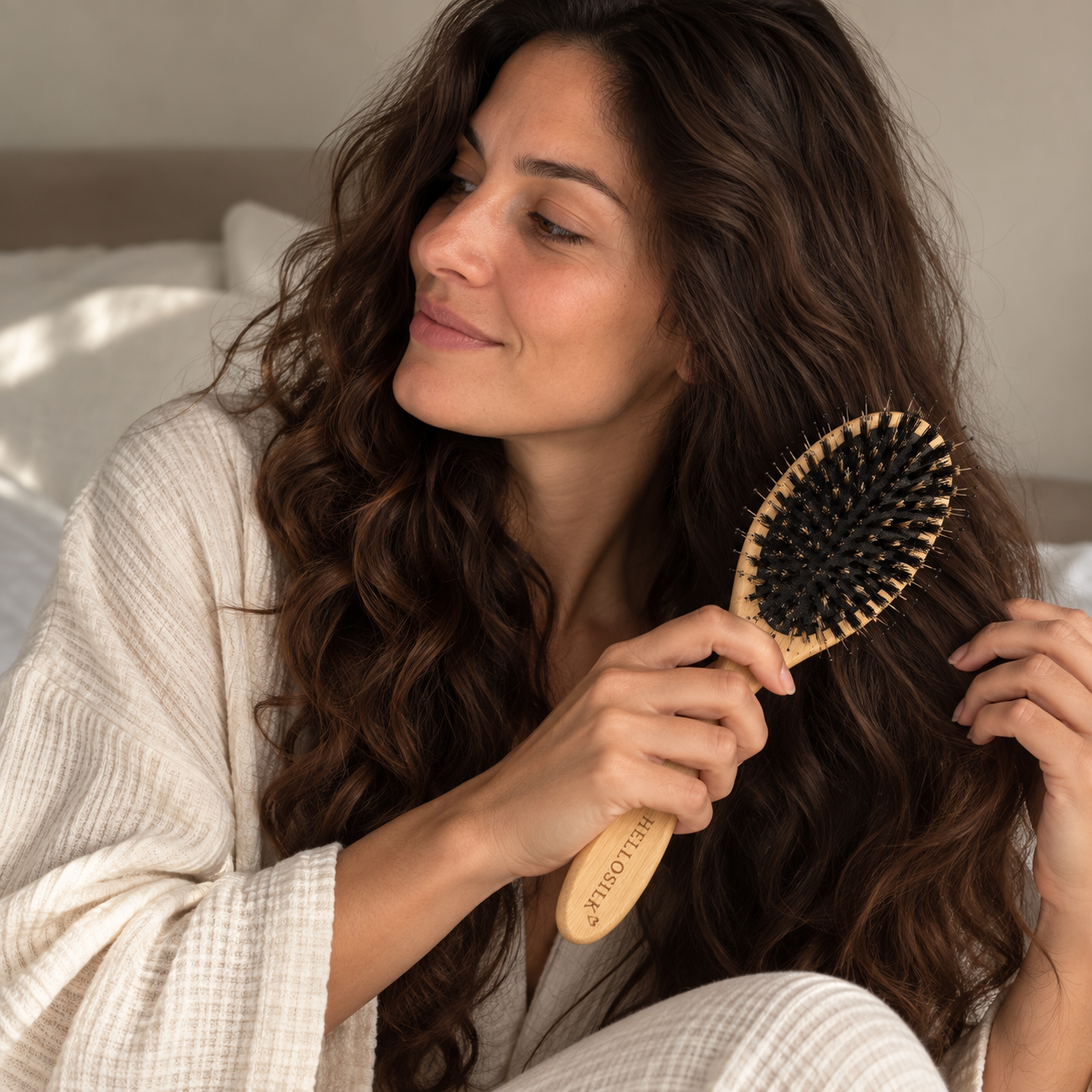 La Brosse Soin Naturel – Brillance & Démêlage Sans Casse
