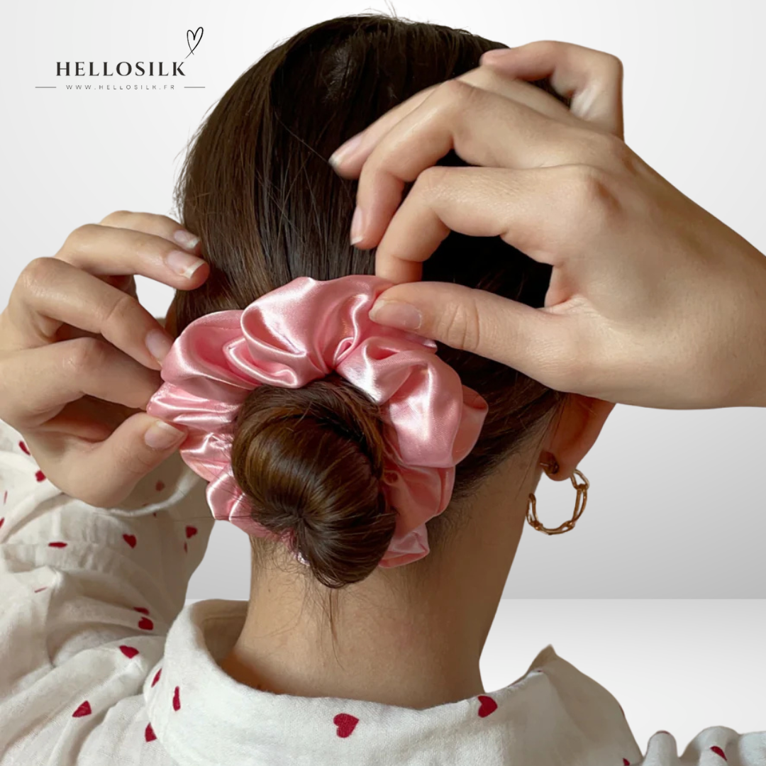 Chouchou en Soie Anti-casse