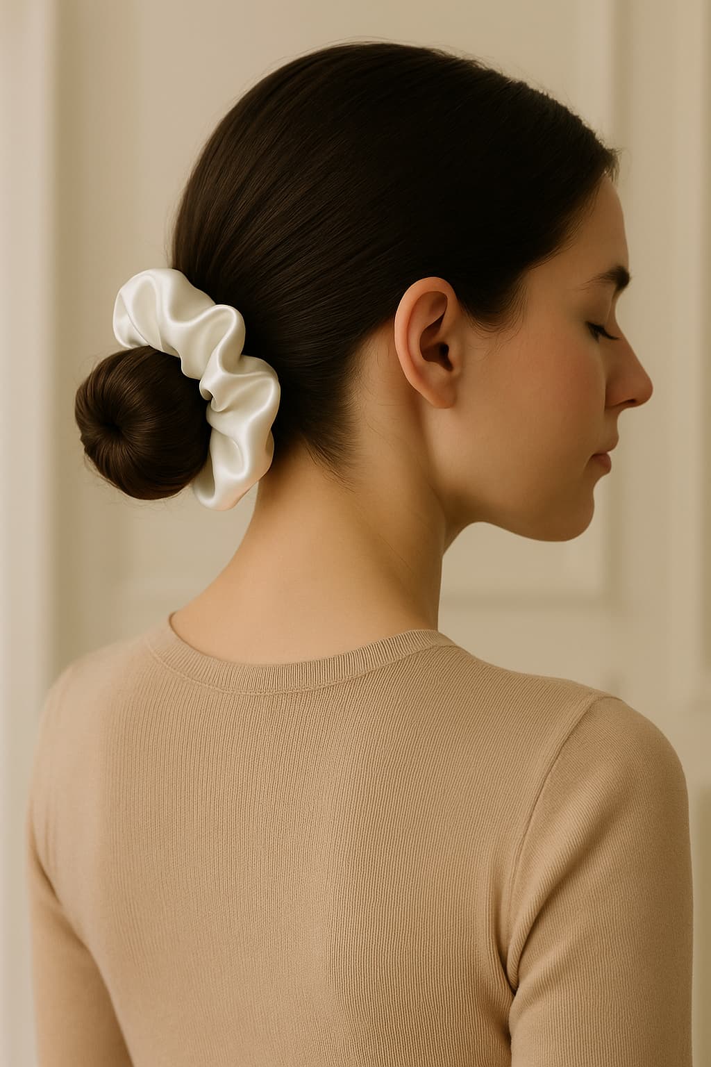 Chouchou en Soie Anti-casse